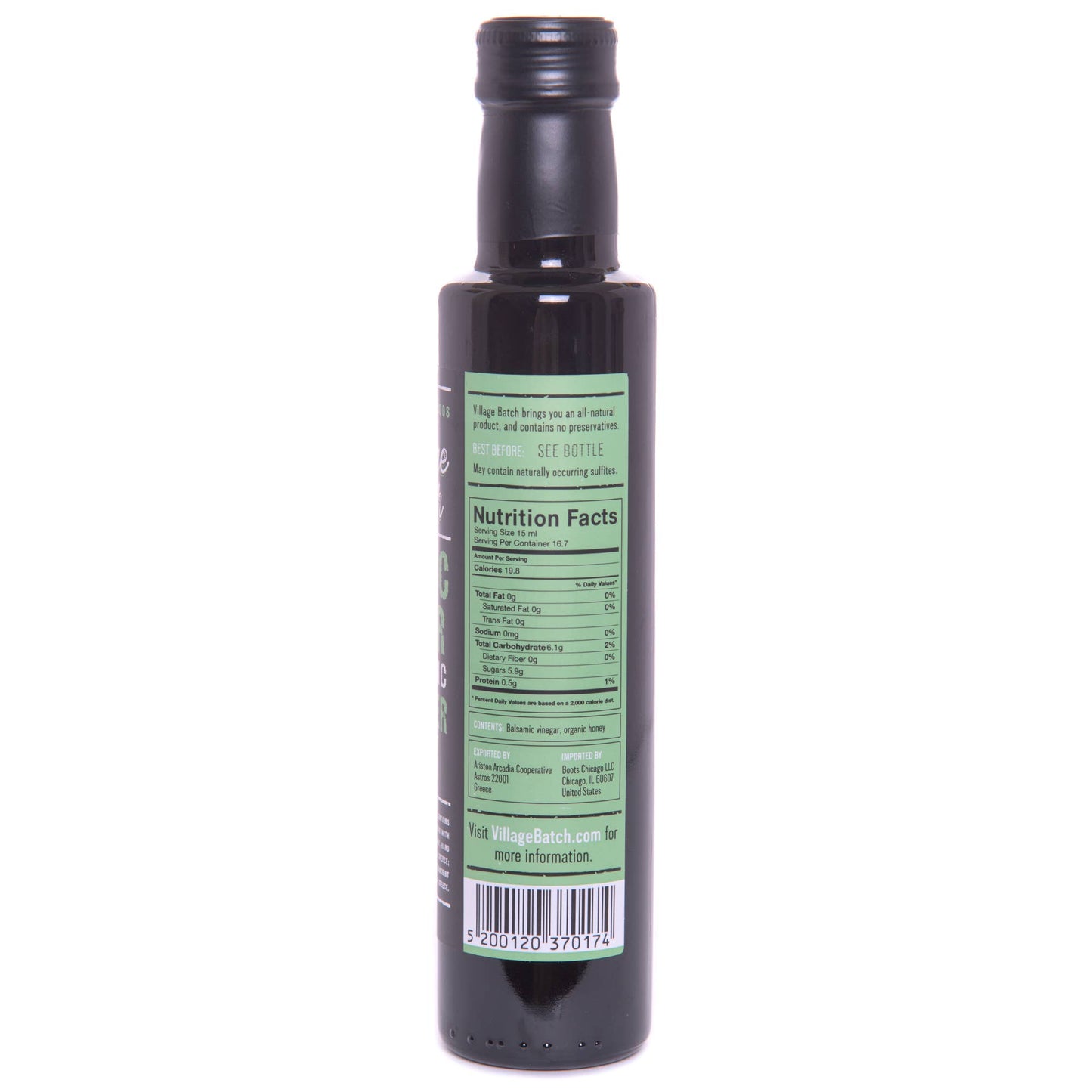 Balsamic Vinegar w/ Organic Honey