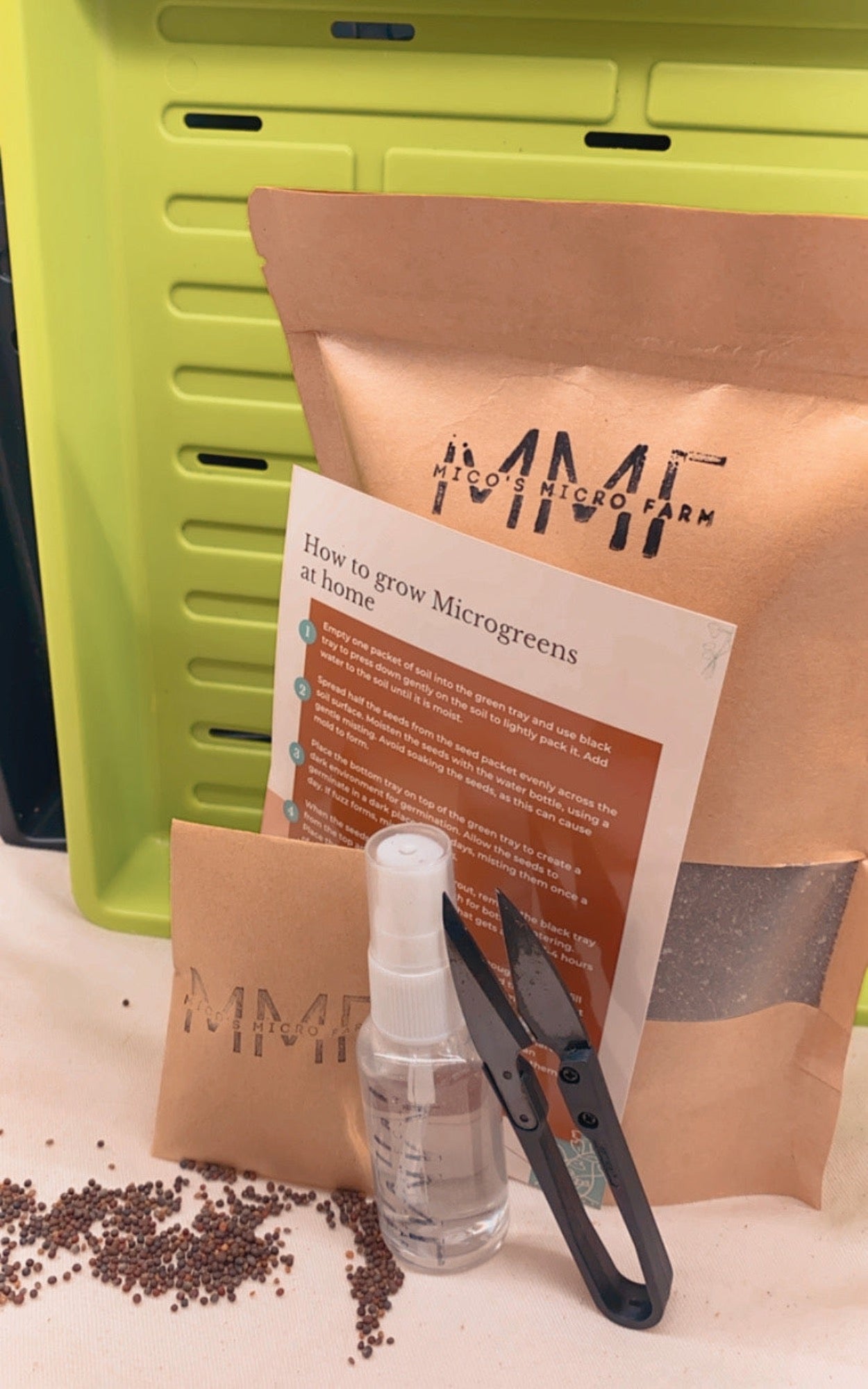 SustainHarvest Microgreen Kit